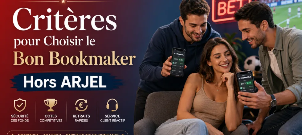 Critères pour Choisir le Bon Bookmaker Hors ARJEL